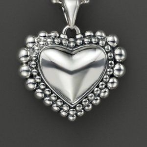 LAGOS Puff Heart Pendant Necklace